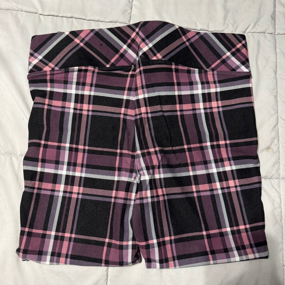 Torrid Pixie Skinny Studio Luxe Ponte
High-Rise
Pant Pink Plaid - Picture 6 of 6